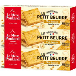 MERE POULARD MERE POULARD MERE POULARD POULARD POULARD Biscuit petits beurre MERE POULARD lot de 3 paquets 435g