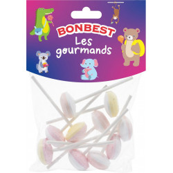 BONBEST BONBEST BONBEST Bonbons sucettes BONBEST 10 90g
