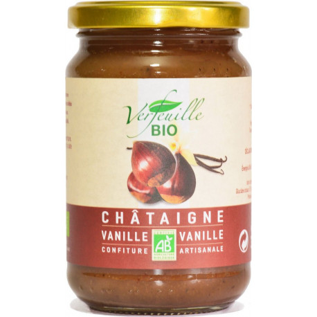 VERFEUILLE VERFEUILLE VERFEUILLE Crème De Châtaigne Vanillée Bio VERFEUILLE 360g
