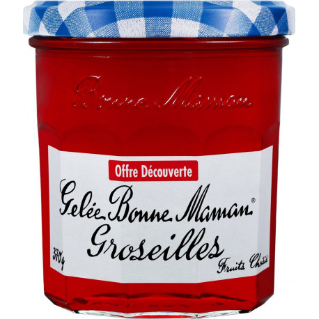 BONNE MAMAN Gelée groseille 370g
