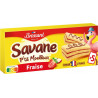 BROSSARD Petit moelleux à la fraise Savane 135g