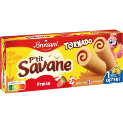 BROSSARD P'tit savane fraise 175g