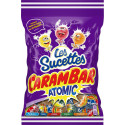 CARAMBAR Bonbons sucettes atomic 156g