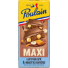 POULAIN Tablette de Chocolat Lait Maxi Feuilleté Noisettes Entières la tablette de 190g