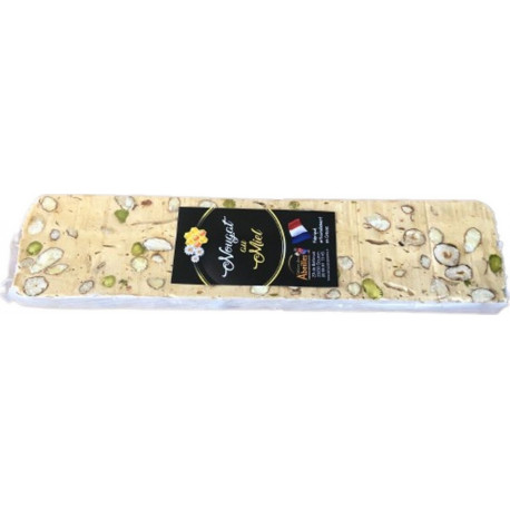 FRANCOIS LUQUET FRANCOIS LUQUET FRANCOIS LUQUET LUQUET LUQUET Nougat Miel Creuse Artisanal FRANCOIS LUQUET la barre de 200g