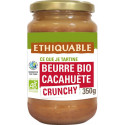 ETHIQUABLE Beurre de cacahuètes crunchy bio 350g