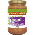 ETHIQUABLE Purée cacahuète noisette amande cajou bio 280g