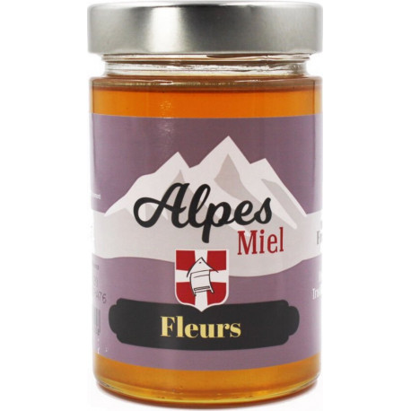 ALPES MIEL ALPES MIEL ALPES MIEL MIEL MIEL Miel De Fleurs De France ALPES MIEL 375g