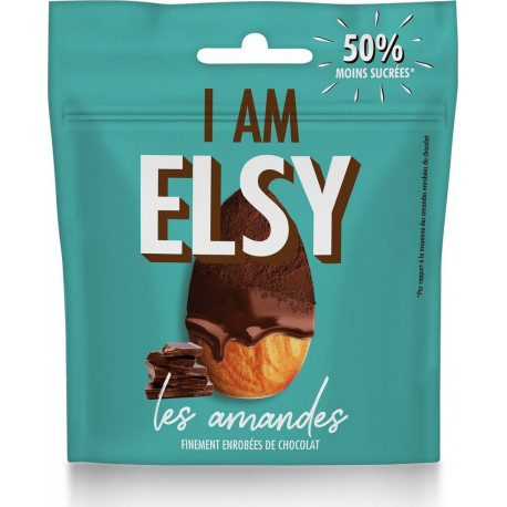 ELSY ELSY ELSY Amandes torréfiées au chocolat au lait ELSY 75g