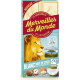 MERVEILLES MERVEILLES MERVEILLES Tablette de Chocolat Blanc Noix de Coco Noisettes et Amandes Pilées MERVEILLES la tablette de 1