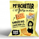 AOP Sablés Bio au Comté et Sésame RAMDAM SOCIAL 100g