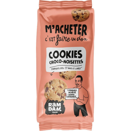 RAMDAM SOCIAL RAMDAM SOCIAL RAMDAM SOCIAL SOCIAL SOCIAL Cookies chocolat noisette RAMDAM SOCIAL 184g