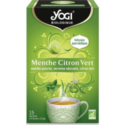 YOGI YOGI YOGI Infusion Menthe Citron vert YOGI 30g