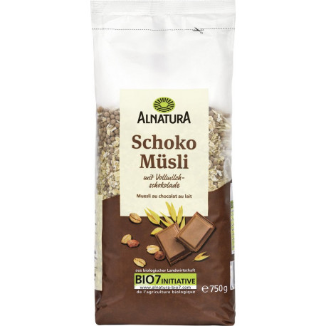 ALNATURA Muesli au chocolat 750g