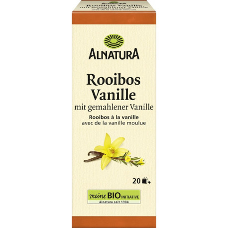 ALNATURA Infusion de rooibos vanille 20 sachets
