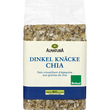 ALNATURA Pain croustillant aux graines de chia 200g