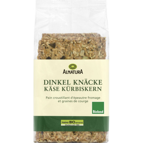 ALNATURA Pain croustillant fromage graines courge 200g