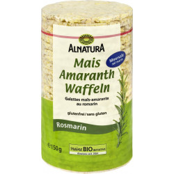 ALNATURA Galettes maïs-amarante au romarin 150g