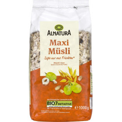 ALNATURA Muesli maxi le paquet d'1Kg