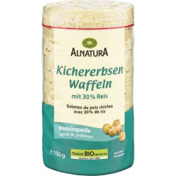ALNATURA Galettes de pois chiches 100g