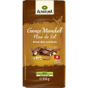 ALNATURA Tablette de chocolat au lait amandes entières la tablette de 100g