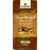 ALNATURA Tablette de chocolat au lait amandes entières la tablette de 100g