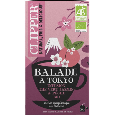 CLIP CLIP CLIP Infusion balade à Tokyo bio CLIP 40g