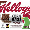 KELLOGG'S Barres Céréales Choco Corn Flakes Chocolat 6 barres de 24g