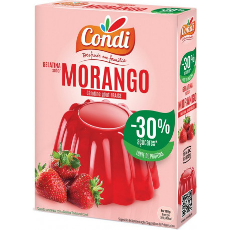 CONDI Préparation gélatine fraise les 2 sachets de 57g