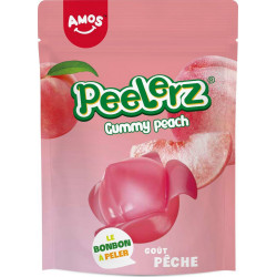 AMOS AMOS AMOS Bonbon peel pêche AMOS 120g