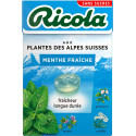 RICOLA Bonbons Menthe Fraîche sans sucres 50g