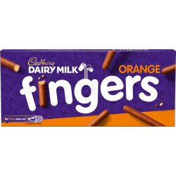 CADBURRY CADBURRY CADBURRY Fingers chocolat orange CADBURRY 114g