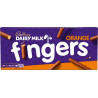 CADBURRY CADBURRY CADBURRY Fingers chocolat orange CADBURRY 114g
