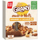 LU Barres Céréales Grany Envie De Nuts Amandes et Cacahuètes Chocolat au Lait 3 barres 120g