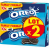 OREO Biscuits original lot de 2 boîtes de 440g