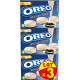 OREO Biscuits chocolat blanc lot de 3 boîtes de 246g