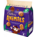 CADBURY CADBURY CADBURY Biscuits au chocolat au lait Animals CADBURY 5 sachets