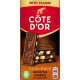 COTE D'OR COTE D COTE D'OR D'OR OR OR OR Tablette de chocolat noir noisettes COTE D'OR la tablette de 100g