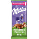 MILKA Tablette de chocolat lait noisettes entières la tablette de 95g