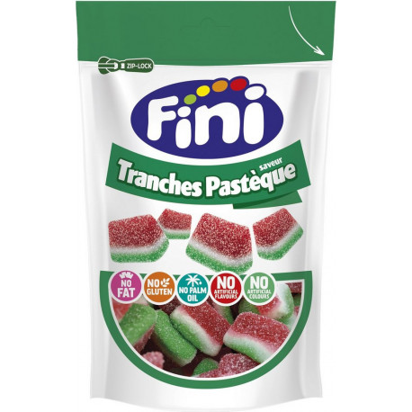 FINI Bonbons tranches de pastèque 165g