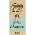 Nestlé Tablette de chocolat lait éclats d'amandes la tablette de 170g