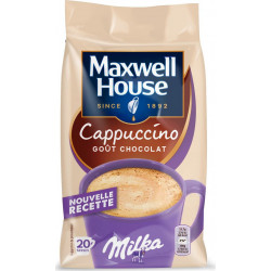 MAXWELL HOUSE Cappuccino Soluble Milka 315g