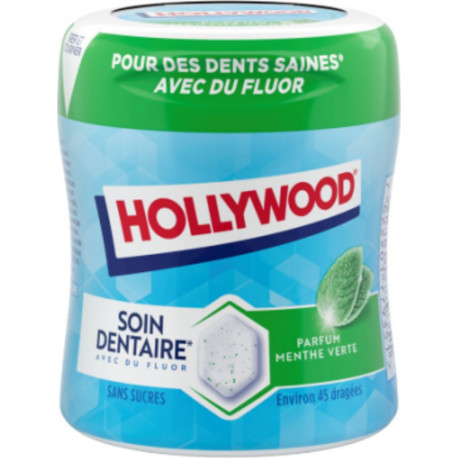 HOLLYWOOD Chewing gum soin dentaire menthe sans sucres 76,5g