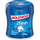 HOLLYWOOD Chewing gum menthe fraîche forte sans sucres 40 dragées