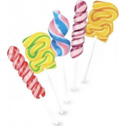 Fizzy Sucettes Twisty Pop 6 Sucettes