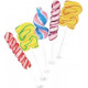Fizzy Sucettes Twisty Pop 24 Sucettes
