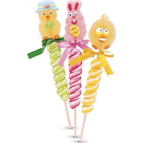 Fizzy Sucettes Cache-cache Twisty 12 Sucettes