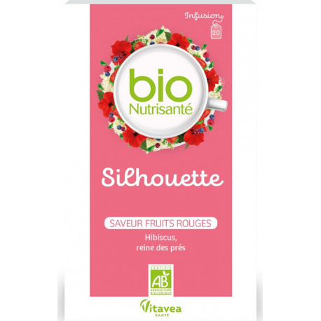 BIONUTRISANTE BIONUTRISANTE BIONUTRISANTE Infusion Silhouette Fruits Rouges Hibiscus BIONUTRISANTE 20 sachets