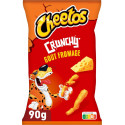CHEETOS Biscuits apéritifs soufflés Crunchy goût Fromage 90g