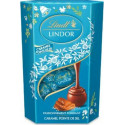 LINDT Lindor Cornet Lait Caramel pointe de sel 200g